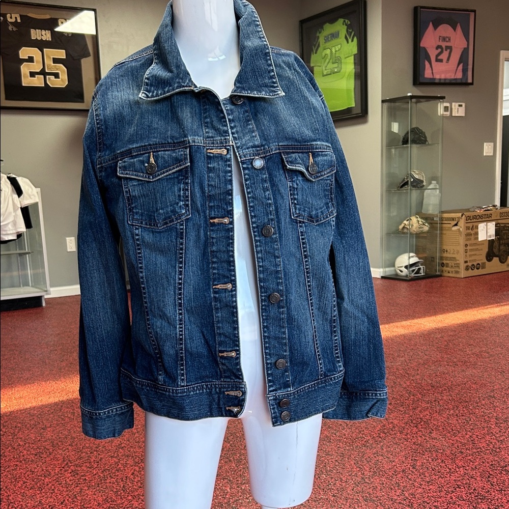 Old Navy Classic Blue Denim Jacket, 1X